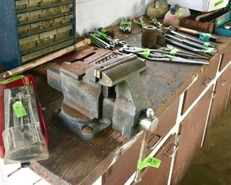 Vice, misc. tools, etc