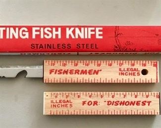 Floating fish knife for Dishonest Fishermen!