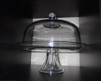 CAKE PLATE WITH DOME