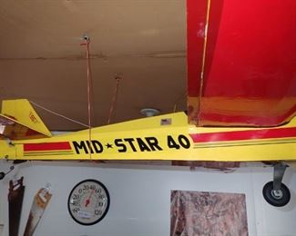 MID STAR 40 REMOTE CONTROL AIRPLANE.