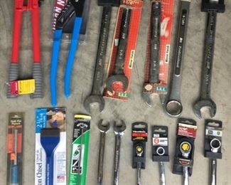 wrenches, tools, etc
