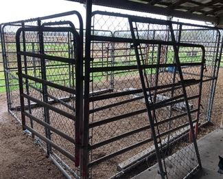 2 Dog Pens both 10X10, one is 6ft and one is 4ft
