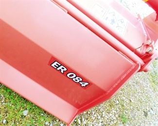 TerraForce ER-084 Rotary Tiller, 3 yrs left on warranty on gear box, only used two days, will fit category 1 or 2 tractor