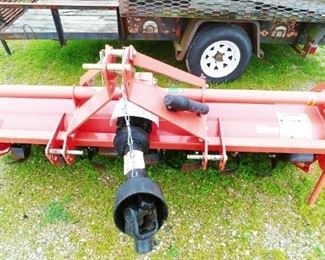 TerraForce ER-084 Rotary Tiller, 3 yrs left on warranty on gear box, only used two days, will fit category 1 or 2 tractor