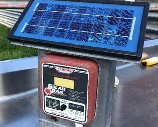 Solar Powered Electric Fence Charger