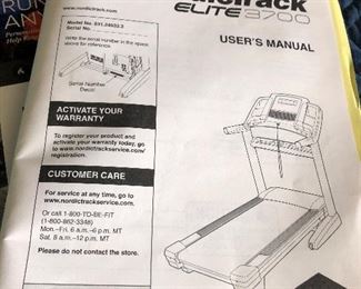Nordic Track Elite, excellent condition