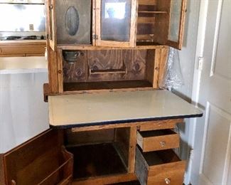 Antique Wilson Kitchen Cabinet/Hoosier