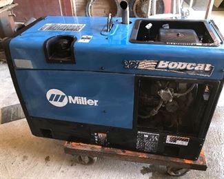 Bobcat 225 Miller Welder, 171 hrs. mostly generator hours