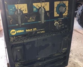 Bobcat 225 Miller Welder, 171 hrs. mostly generator hours