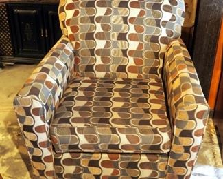 Ashley Upholstered Accent Chair, 35" x 33" x 37"
