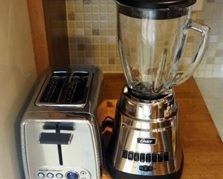 Hamilton Beach Electric Toaster And Oster Blender