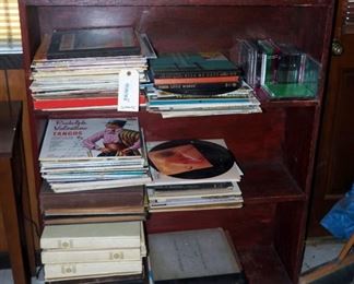 Wood Bookcase, 48.5" x 37" x 11"