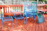 Six Wire Patio Chairs And One Side Table 

http://auctionnearyou.maxsold.com/view-auctions/catalog/id/279/lot/30087/?url=%2Fview-auctions%2Fcatalog%2Fid%2F279%2F%3Fpage%3D2%26items%3D100
