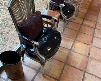 Antique chairs, redone