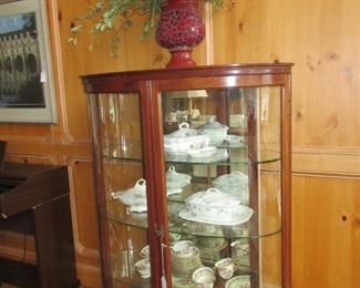 Curved Glass Showcase