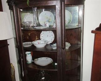 Curved Glass Show Case