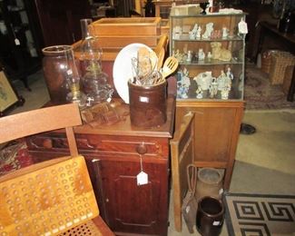 Wash Stand/Candy Cabinet