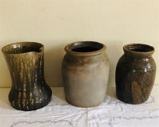 Crawford county pottery and salt glazed pottery