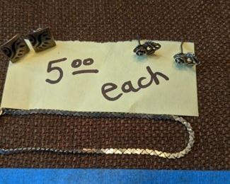 PLL #13 Jewelry Sterling LOT @ $5ea