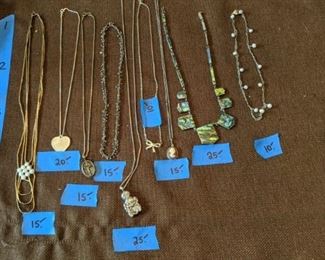 PLL #14 Jewelry Sterling Silver LOT - Prices are in the photo