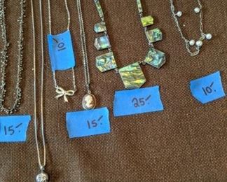 PLL #14 Sterling Necklaces - Prices are in the photo