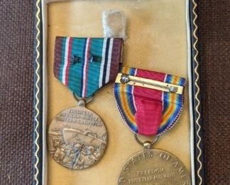 PLL #18 - WWII Military Medals and Ribbon @ $25