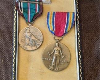 PLL #18 - WWII Military Medals and Ribbon @ $25