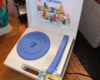 PLL # 142
Vintage 1984 Care Bears Cartoon Character Record Player