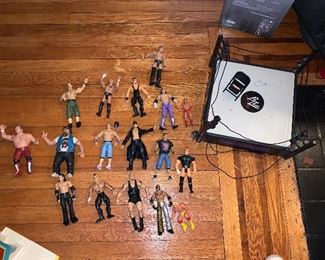 PLL # 149
Wrestlemania Ring with 17 Wrestler figurines @ $20 for ALL