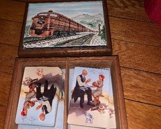 PLL # 166
Wooden Box (Train) with Playing Cards inside @ $10