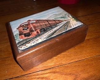 PLL # 166
Wooden Box (Train) with Playing Cards inside @ $10
