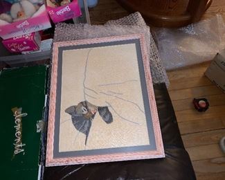 PLL # 190
Decorative Cat Framed Art @ $10