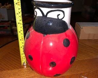 PLL # 300 LadyBug Vase @ $8