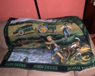 PLL # 304 John Deere Throw Boy Fishing at the Farm Pond @ $ 5
