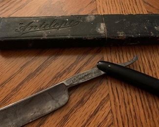 PLL # 306 A.W. Wadsworth & Son XLNT-" Germany" Straight Razor & Box @ $ 10