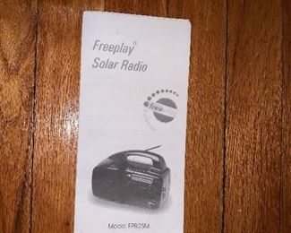 PLL # 328-Freeplay Solar Radio @ $15