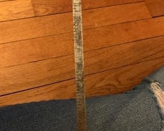 PLL #348 Antique Saginaw Leatherclad 50ft Tape Measure @ $5