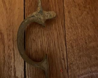 PLL # 349 - DUG CIVIL WAR BRASS ENFIELD TRIGGER GUARD @ $50