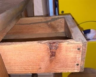 PLL # 354- Small Table - 1 drawer & Drop Leaf @ $15