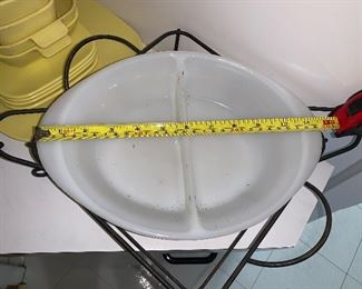 PLL#364 Pyrex with Metal Holder @ $15