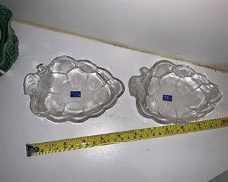 PLL#371 Two Glass Grape Nut dishes @ $2ea