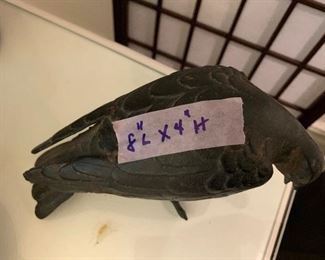 Metal (cast iron?) Pigeon Bird $20