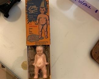 PLL # Vintage Novelty Toy 1940's "Im the Little Squirt" @ $5