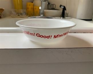 PLL #406 CORELLE CAMPBELLS BOWL @ $2