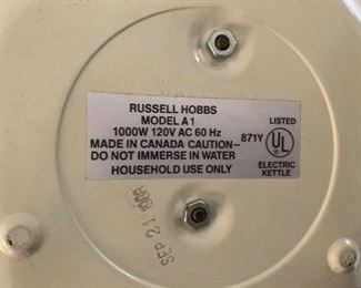 PLL #423 ELECTRIC TEAPOT @ $5