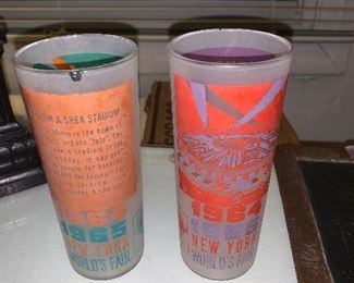 PLL # 428
1964 World's Fair Glasses @ $5 ea