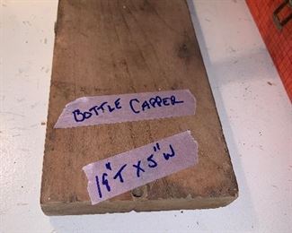 PLL #435 - Antique Hand Crank Bottle Capper Tool. Brewing @ $15