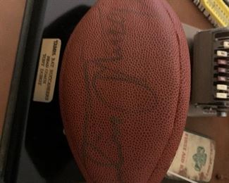 PLL # 439 TAMPA BAY BUCCANEERS SIGNED FOOTBALL "TONY DUNGY" @ $40