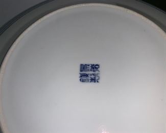 PLL # 441 - BLUE AND WHITE PLATES @ $15 ALL