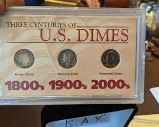 PLL #49 Three Centuries of US Dimes @ $7